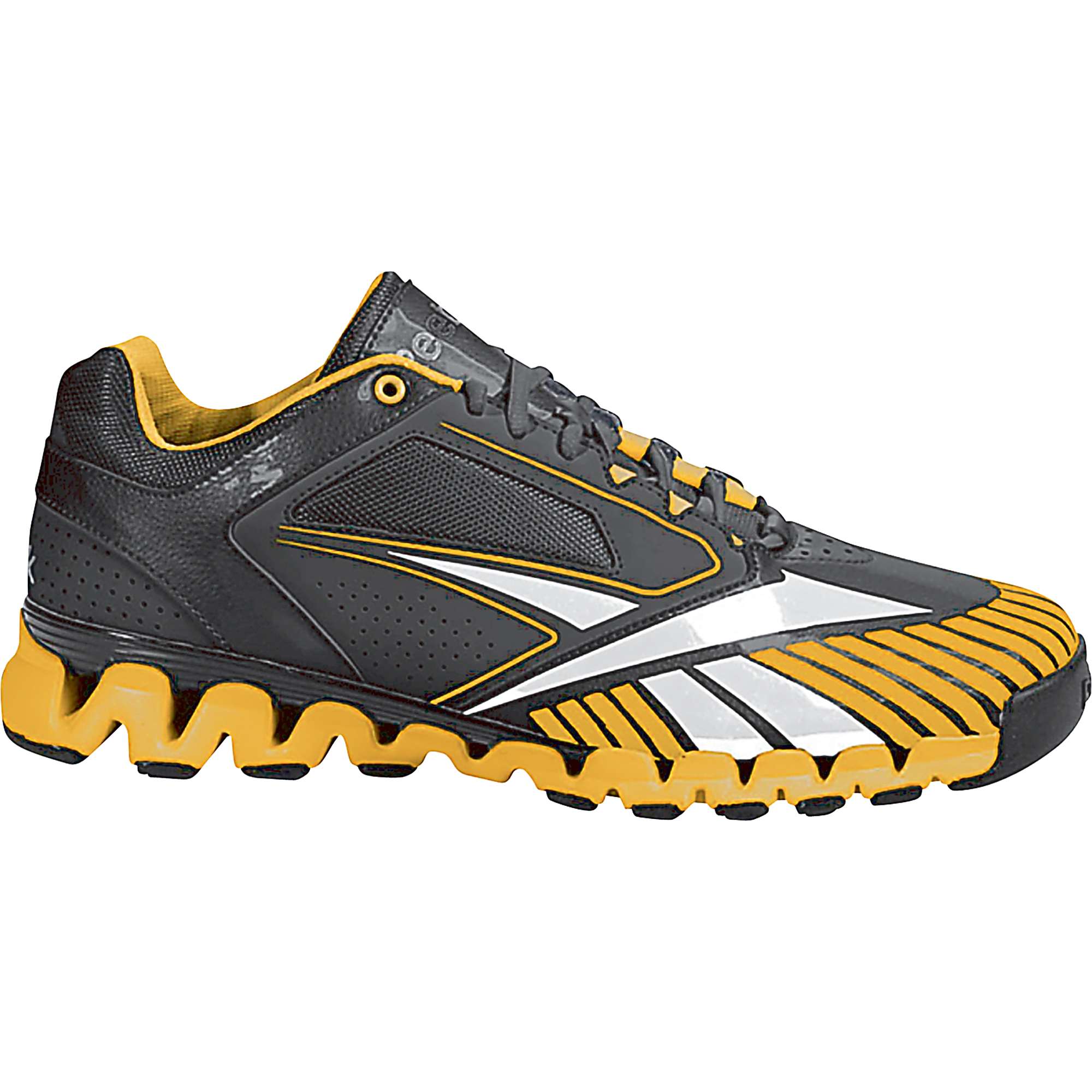 ***NEW***REEBOK ZIG COOPERSTOWN TRAINER 2.0 BLACK/REEBOK GOLD - Click Image to Close